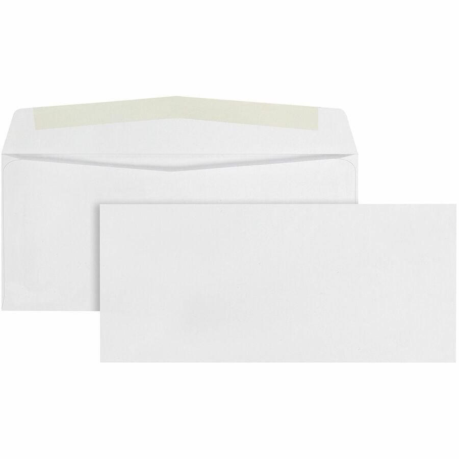 Quality Park No. 10 Business Envelopes with Gummed Flap