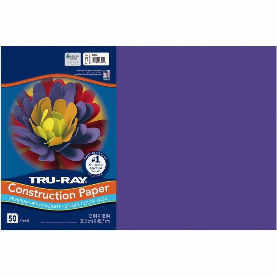 Tru-Ray Heavyweight Construction Paper