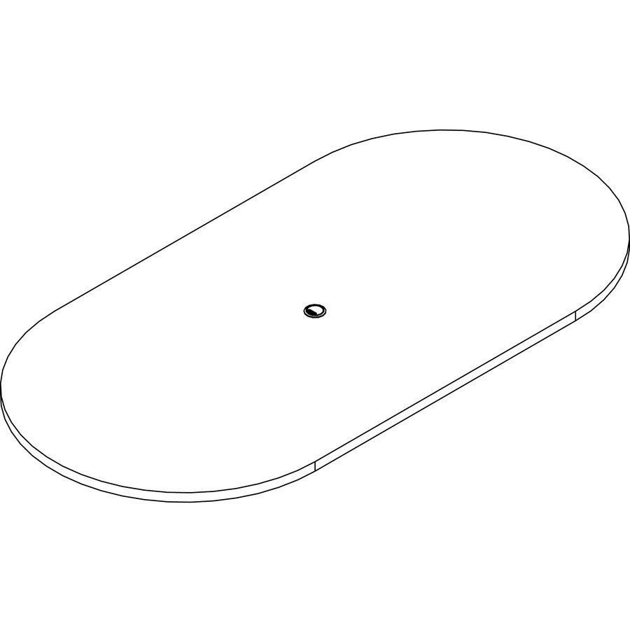 Lorell Prominence 2.0 Racetrack Conference Tabletop