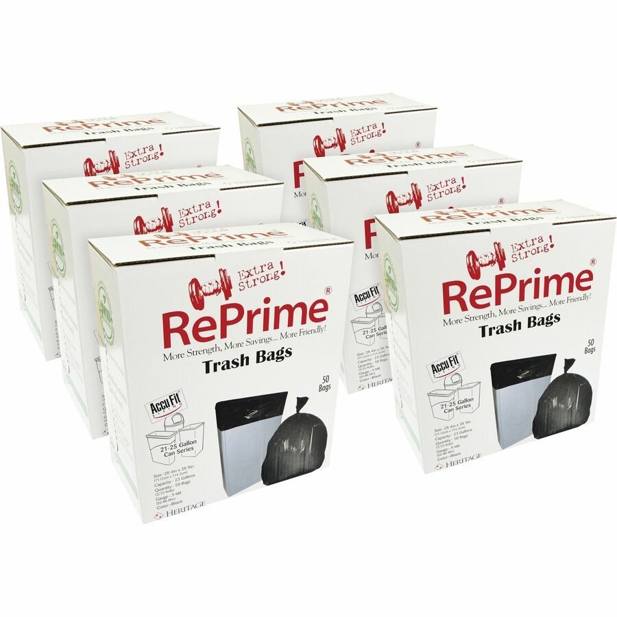 Heritage Accufit RePrime Trash Bags