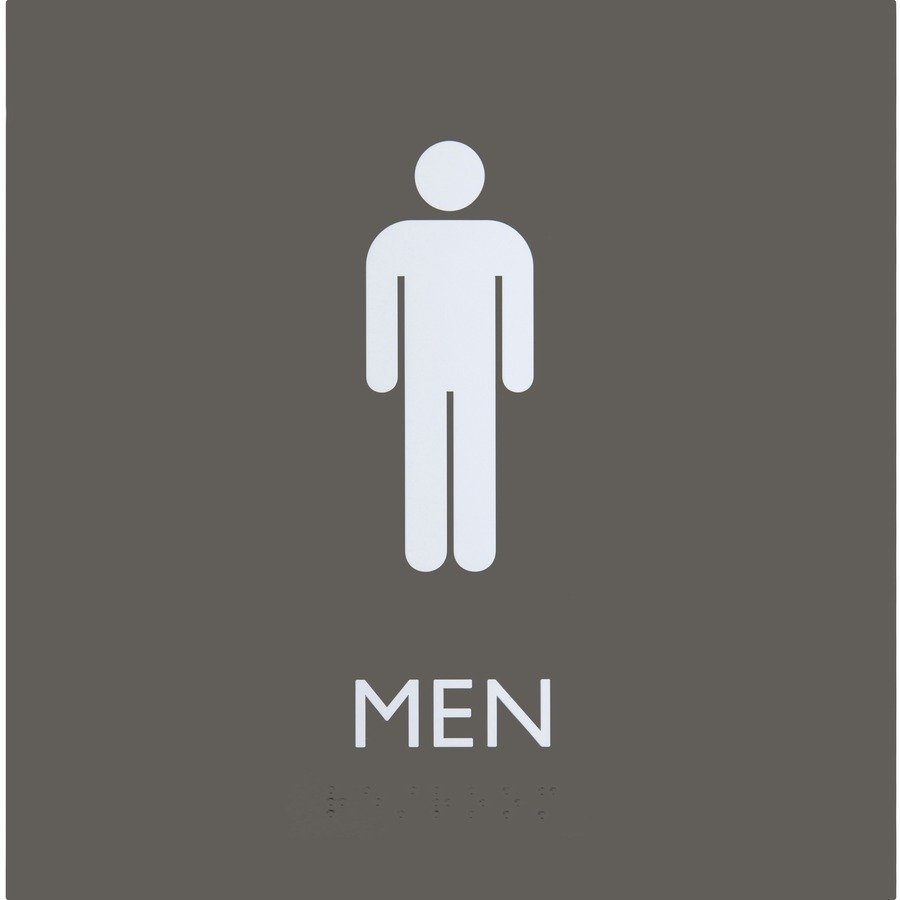 Lorell Restroom Sign