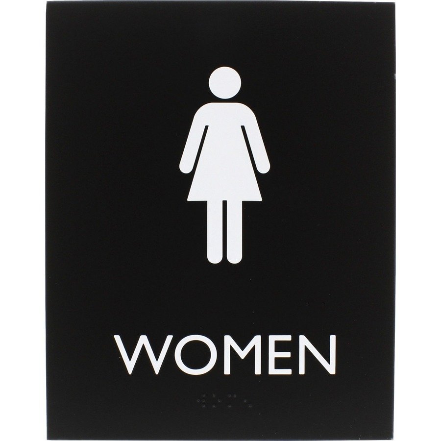 Lorell Restroom Sign