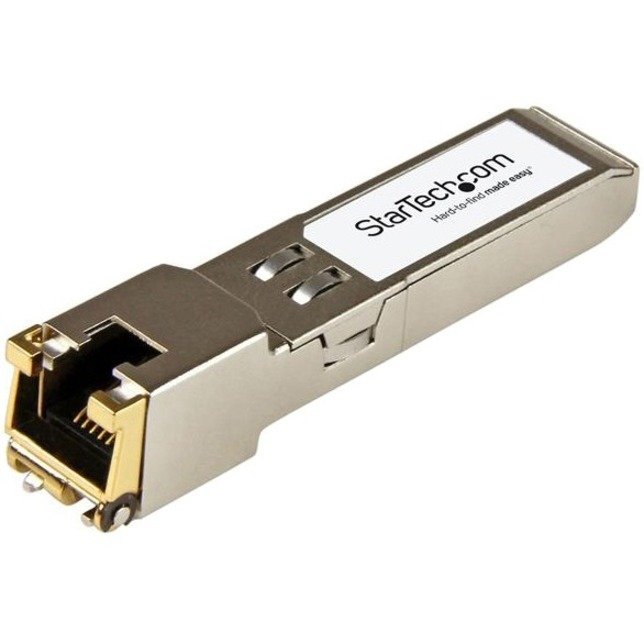 StarTech.com Brocade XBR-000190 Compatible SFP Module - 1000BASE-T - 1GE Gigabit Ethernet SFP to RJ45 Cat6/Cat5e Transceiver - 100m